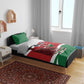 Kenya Madaraka Day Bedding Set Jomo Kenyatta With Map