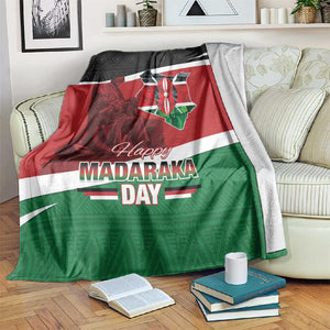 Kenya Madaraka Day Blanket Jomo Kenyatta With Map