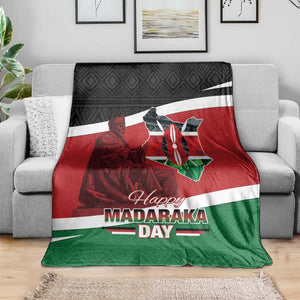 Kenya Madaraka Day Blanket Jomo Kenyatta With Map