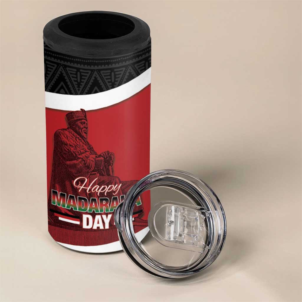 Kenya Madaraka Day 4 in 1 Can Cooler Tumbler Jomo Kenyatta With Map