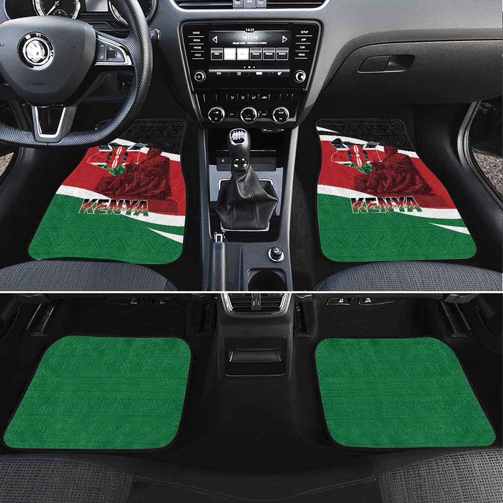 Kenya Madaraka Day Car Mats Jomo Kenyatta With Map