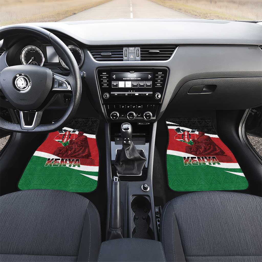 Kenya Madaraka Day Car Mats Jomo Kenyatta With Map