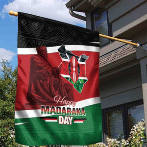 Kenya Madaraka Day Garden Flag Jomo Kenyatta With Map