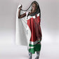 Kenya Madaraka Day Hooded Blanket Jomo Kenyatta With Map