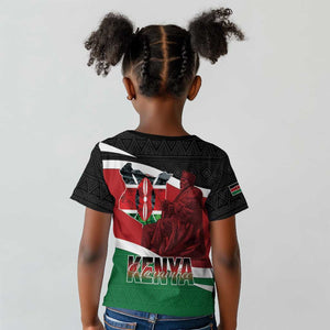 Kenya Madaraka Day Kid T shirt Jomo Kenyatta With Map