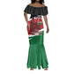 Kenya Madaraka Day Mermaid Dress Jomo Kenyatta With Map