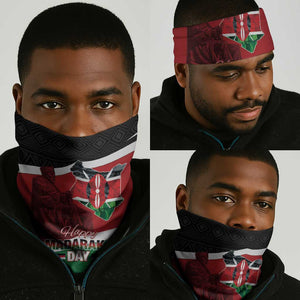 Kenya Madaraka Day Neck Gaiter Jomo Kenyatta Map LT15