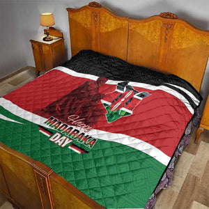 Kenya Madaraka Day Quilt Jomo Kenyatta With Map