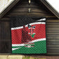 Kenya Madaraka Day Quilt Jomo Kenyatta With Map