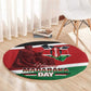 Kenya Madaraka Day Round Carpet Jomo Kenyatta With Map