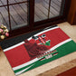 Kenya Madaraka Day Rubber Doormat Jomo Kenyatta With Map