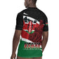 Kenya Madaraka Day Rugby Jersey Jomo Kenyatta With Map