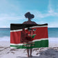 Kenya Madaraka Day Sarong Jomo Kenyatta With Map
