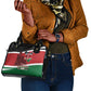 Kenya Madaraka Day Shoulder Handbag Jomo Kenyatta With Map