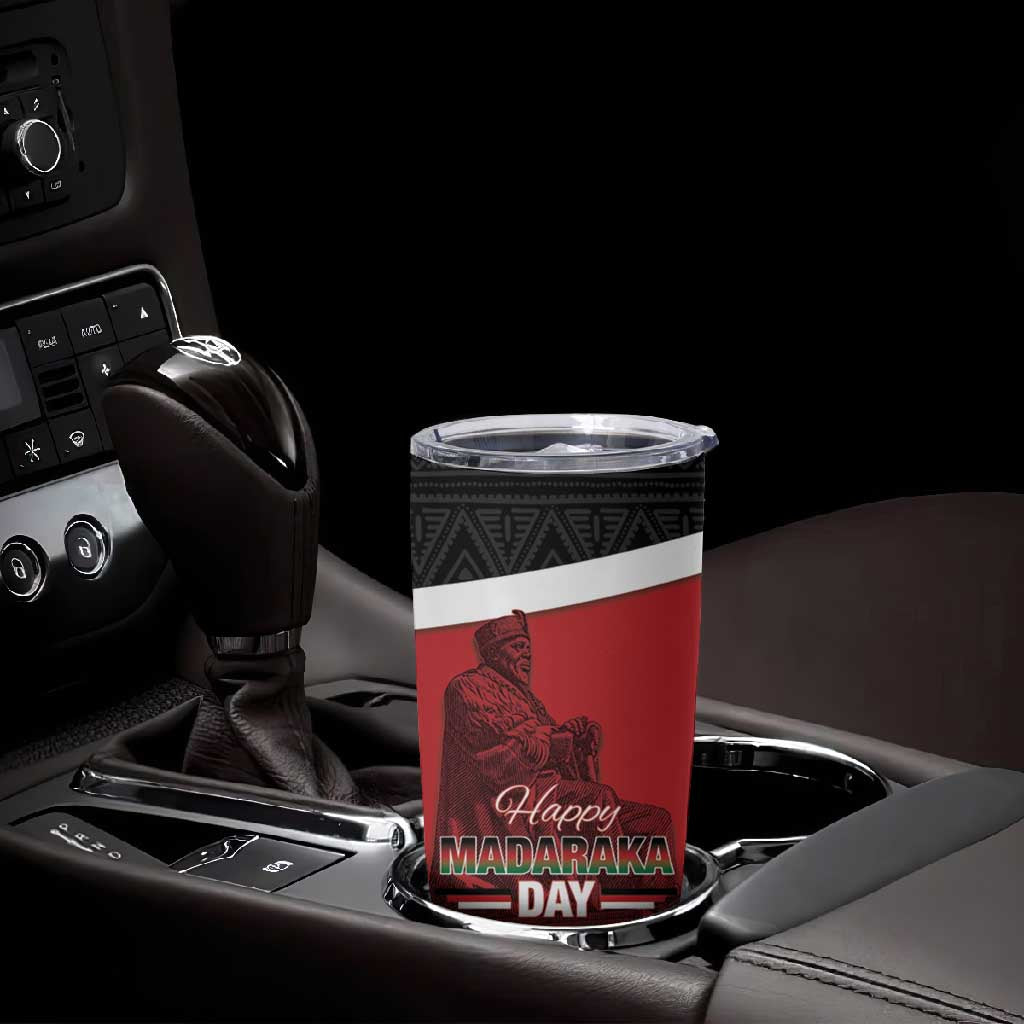 Kenya Madaraka Day Tumbler Cup Jomo Kenyatta With Map