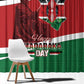 Kenya Madaraka Day Window Curtain Jomo Kenyatta With Map