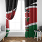 Kenya Madaraka Day Window Curtain Jomo Kenyatta With Map