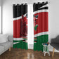 Kenya Madaraka Day Window Curtain Jomo Kenyatta With Map