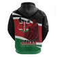 Kenya Madaraka Day Zip Hoodie Jomo Kenyatta With Map