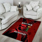 Malcolm X By Any Means Necessary Area Rug Retro Style