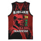 Malcolm X By Any Means Necessary Basketball Jersey Retro Style - African Pride