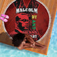 Malcolm X By Any Means Necessary Beach Blanket Retro Style
