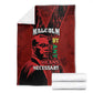 Malcolm X By Any Means Necessary Blanket Retro Style