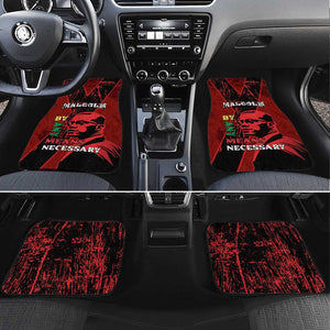 Malcolm X By Any Means Necessary Car Mats Retro Style