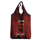 Malcolm X By Any Means Necessary Grocery Bag Retro Style