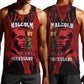 Malcolm X By Any Means Necessary Men Tank Top Retro Style