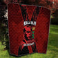 Malcolm X By Any Means Necessary Quilt Retro Style