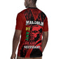 Malcolm X By Any Means Necessary Rugby Jersey Retro Style