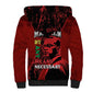 Malcolm X By Any Means Necessary Sherpa Hoodie Retro Style
