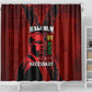 Malcolm X By Any Means Necessary Shower Curtain Retro Style