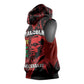 Malcolm X By Any Means Necessary Sleeveless Hoodie Retro Style - African Pride