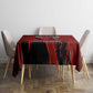 Malcolm X By Any Means Necessary Tablecloth Retro Style
