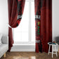 Malcolm X By Any Means Necessary Window Curtain Retro Style