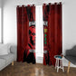 Malcolm X By Any Means Necessary Window Curtain Retro Style