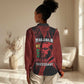 Malcolm X By Any Means Necessary Women Casual Shirt Retro Style