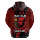 Malcolm X By Any Means Necessary Zip Hoodie Retro Style