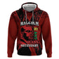 Malcolm X By Any Means Necessary Zip Hoodie Retro Style