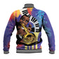 Satchmofest What a Wonderful World Baseball Jacket King Of Jazz SummerFest - African Pride