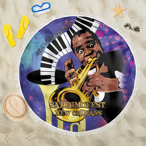 Satchmofest What a Wonderful World Beach Blanket King Of Jazz SummerFest - African Pride