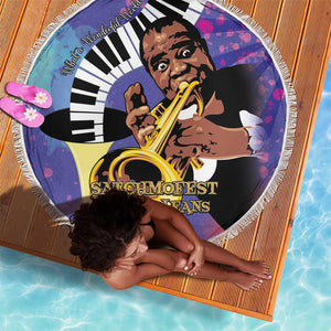 Satchmofest What a Wonderful World Beach Blanket King Of Jazz SummerFest - African Pride