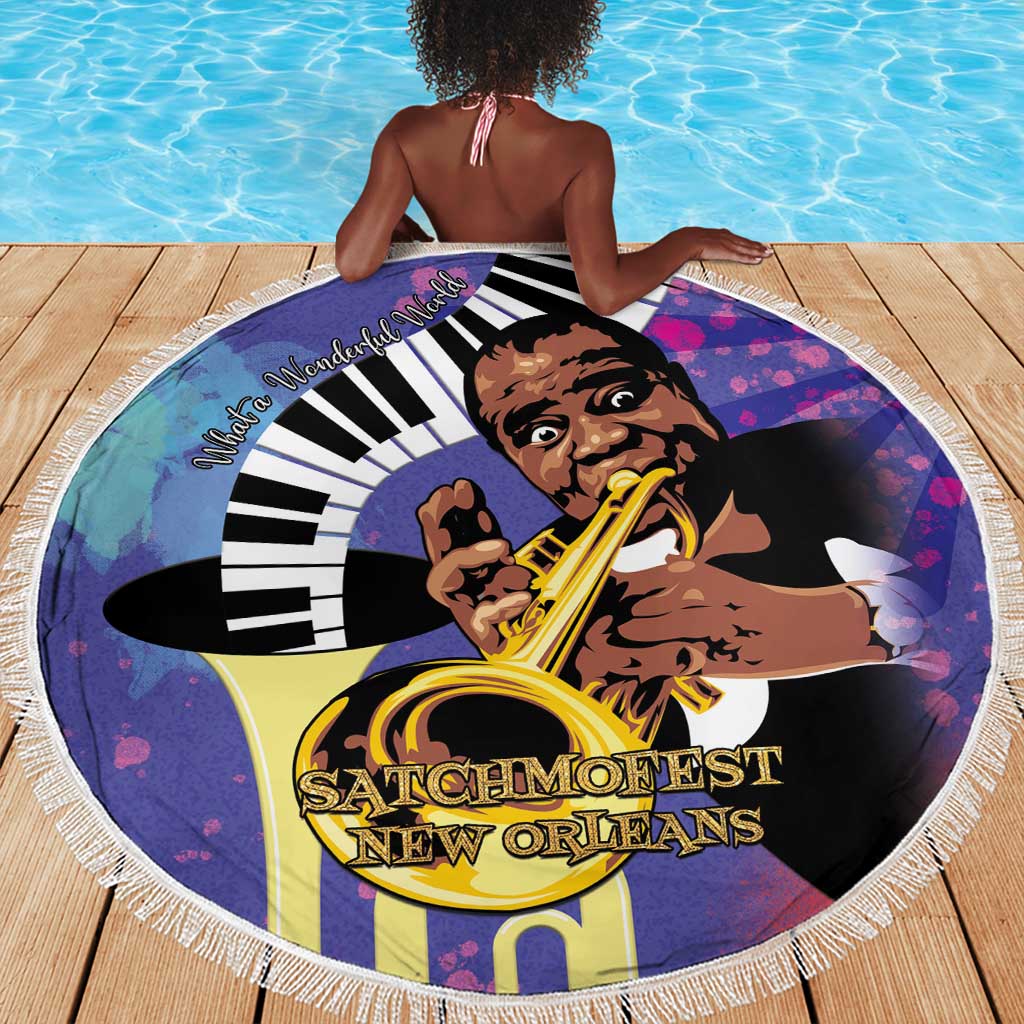 Satchmofest What a Wonderful World Beach Blanket King Of Jazz SummerFest - African Pride