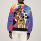 Satchmofest What a Wonderful World Bomber Jacket King Of Jazz SummerFest - African Pride