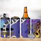 Satchmofest What a Wonderful World 4 in 1 Can Cooler Tumbler King Of Jazz SummerFest - African Pride