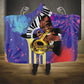 Satchmofest What a Wonderful World Hooded Blanket King Of Jazz SummerFest - African Pride