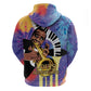 Satchmofest What a Wonderful World Hoodie King Of Jazz SummerFest - African Pride