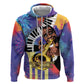 Satchmofest What a Wonderful World Hoodie King Of Jazz SummerFest - African Pride